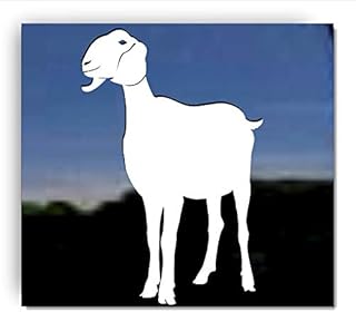 Nubian Goat Decal | NickerStickers® Nubian Goat Vinyl Window Decal Sticker