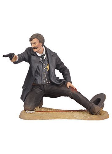 Virgil Earp Gunfight at the O.K. Corral Tombstone Series I'm Hit 1/32 Scale Painted Metal Toy Soldier Figure New in Box FW305