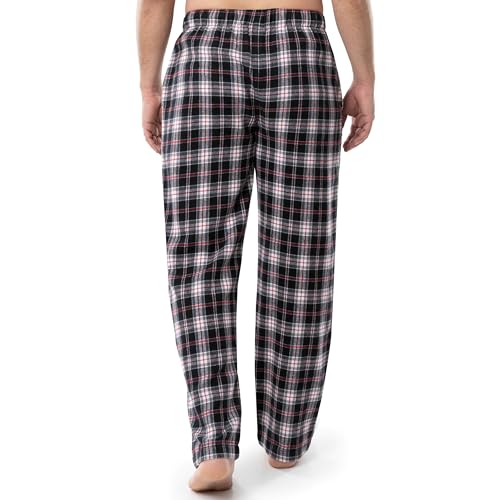 Image of Fruit of the Loom Men's Soft Flannel Pajama Lounge Sleep Pant