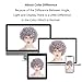 WeKen Old Lady Wig Set, Old Lady Costume for Women Girls, Grandma Costume Silver Grey Wig+Granny Glasses+Eyeglass Retainer Chain+Pearl Necklace+Wig Cap (5 Piece) for Halloween Cosplay Dress Up Party