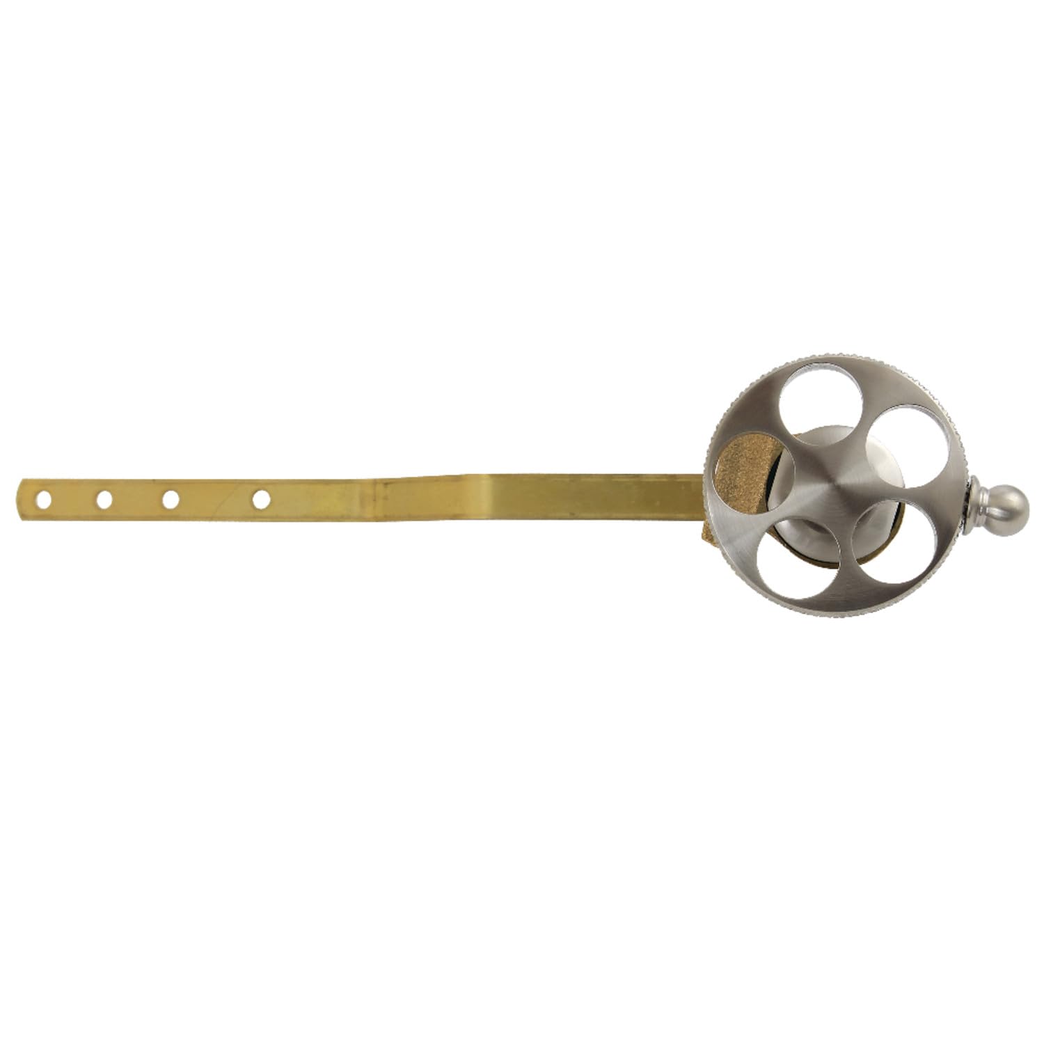 Levier de réservoir Kingston Brass KTRKX8 en nickel brossé avec poignée moletée