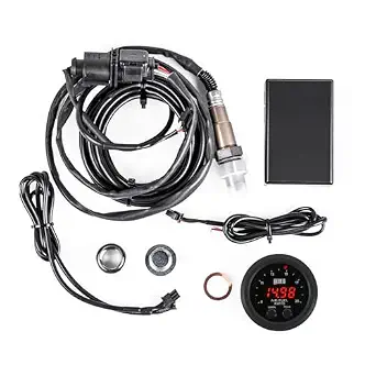 Universal Digital Wideband Air/Fuel Ratio AFR Gauge Kit - 2" (52mm) with LSU4.9 Sensor and Controller Box