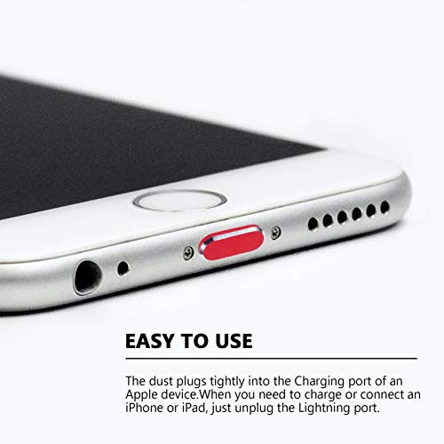 VILLCASE 5 Peças Anti-Poeira Plugues de Sujeira Tampa Protetora Plugues Tampa Tampa Compatível Com I