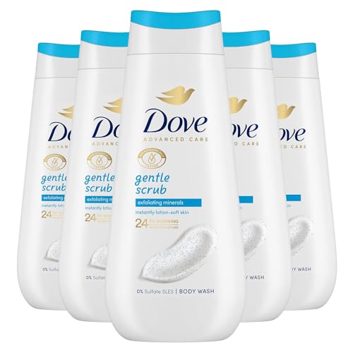 Dove Advanced Care Sulphate Free Body Wash for Women Made with Skin-Natural Nourishers and Micromoisture Provides 24 Hours Renewing Lotion-Soft Softer Skin, 225ml