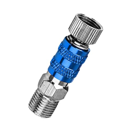 Colaxi - Colaxi Airbrush Quick Connect Coupler Replaces for Air Compressor Fittings for Air Brush Hose for Model Painting Coupling Accessory, No Valve Blue