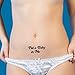 2x Put a Baby in Me Tattoo Set