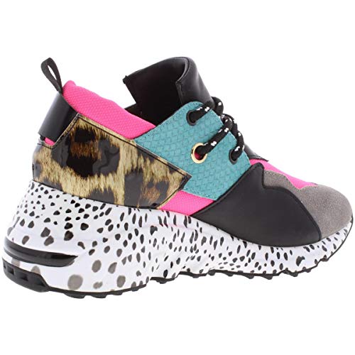 Steve Madden Steve Madden Women's Cliff Shoe, Bright Multi, 7.5 M US