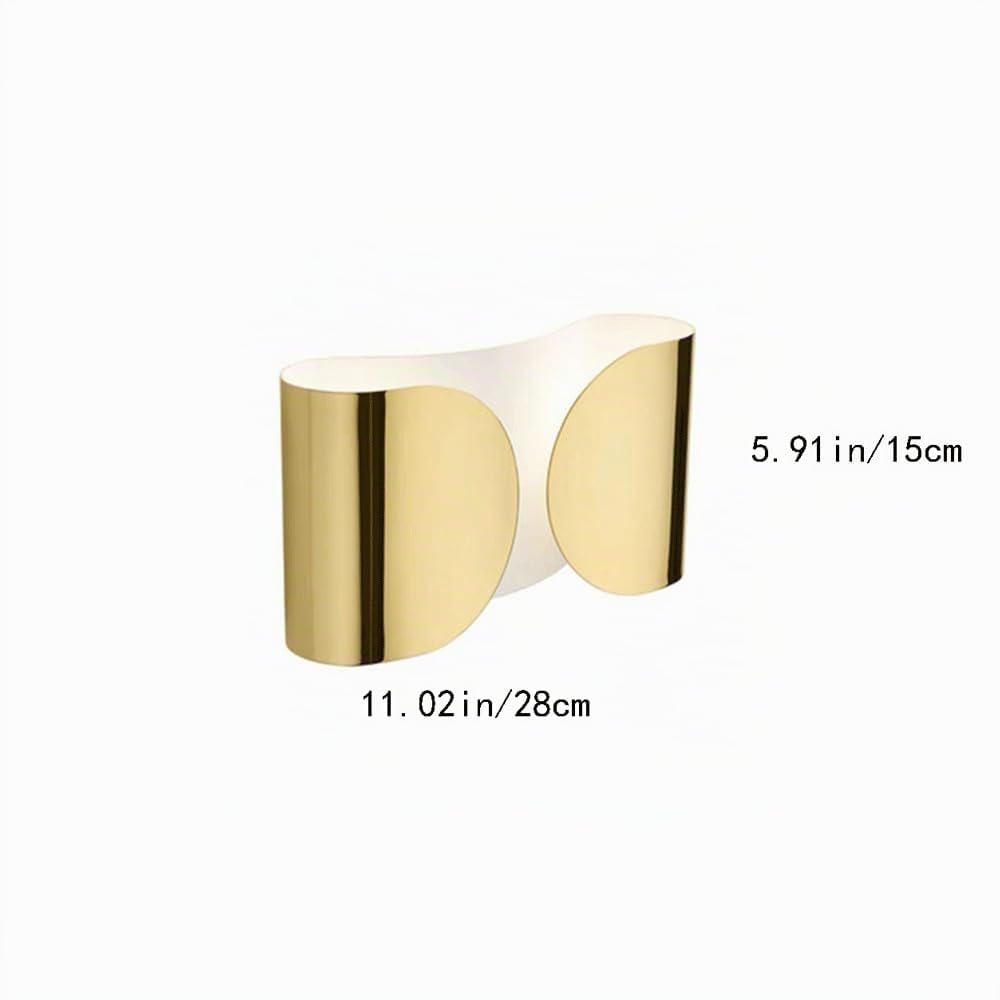 Lampada da parete scandinava in acciaio inossidabile Modello di design Lampada da casa Lampada da parete di lusso Soggiorno Corridoio Applique decorative Apparecchio di illuminazione montato su arte i