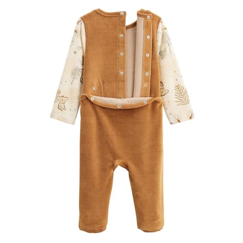 Pyjamas bébé en velours pour le trousseau de maternité Constellation - 4