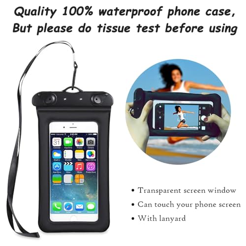OMGear Waterproof Dry Bag Backpack Phone Pouch 40L/30L/20L/10L/5L Floating Dry Sack for Kayaking Boating Outdoors Activities - Image 6