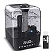JBTOR Ultrasonic Humidifier, Essential Oil Diffuser Vaporizer, 4.5L Top Fill Air Humidifier for Bedroom Baby, Adjustable Mist Mode, Remote, Safety Auto Shut-Off and Night Light, Lasts Up to 28 Hours