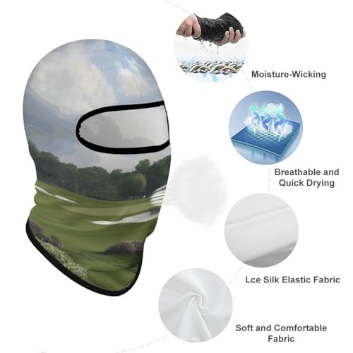Balaclava para Hombre y Mujer, Máscara de Esquí, Cubreboca Integral para Ciclismo, Motocicleta, Golf y Actividades al Aire Libre miniatura 3