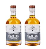 Fresh Vintage Farms, Walnut Oil (2 Pack), 100% Cold Pressed, California Grown, Great for Cooking,...