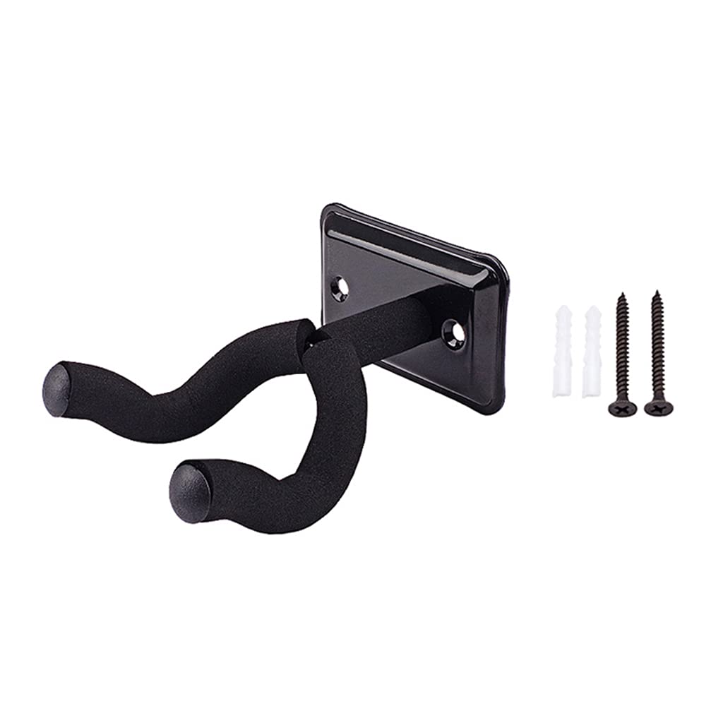 Zqxnt Guitar Wall Mount Hanger Hook Acoustic Electric Bass Guitar Wall Hook Hanger For Electric Acoustic And Bass Guitars