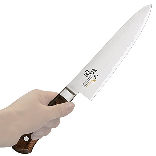 Kai KAI AE5157 Gyuto Knife Seki Magoroku Kiren, 7.1 inches (180 mm), Made in Japan, Black
