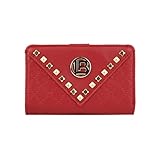 Laura Biagiotti Portafoglio Donna In Similpelle PU, Elegante, Con Borchie, Con Scatola Regalo