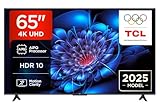 TCL 65P6K TV LED Direct da 65", TV HDR 4K, Smart TV con tecnologia Google TV (Dolby Audio, Motion Clarity, compatibile con Google Assistant e Alexa)