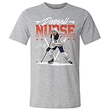500 LEVEL Darnell Nurse Shirt (Cotton, X-Large, Heather Gray) - Darnell Nurse Edmonton Triangle Name WHT