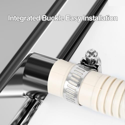 Stainless Steel AC Condensate Drain Pan with Drain Kit, Leak-Proof Drip Tray for Window & Mini Split Air Conditioners - Durable HVAC Accessory (Color: 3P)