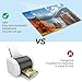 Philbinden 100 Pack 3x5inch Self Adhesive Laminating Sheets,Clear Self Sealing Index Card Laminating Pouches for Luggage Tag & Work Permits Pass Cards&Photos & Index Cards No Laminating Machine Needed
