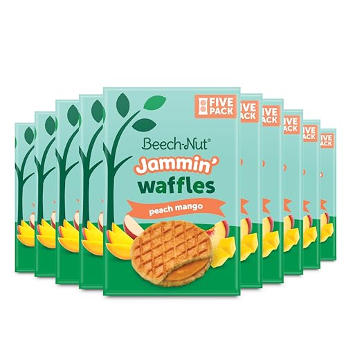 Beech-Nut Jammin' Waffles Peach Mango