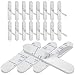 PRETYZOOM 30pcs Hat Circumference Adjustment Pad Caps Size Reducer Tape Hats Size Reducer Neck Sweat Pad Collar Sweat Liner Reducing Tape Cap White Small Head Regulator Miss Black