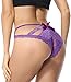 Sofishie Sexy Cage Back Panties - Dark Purple - Large