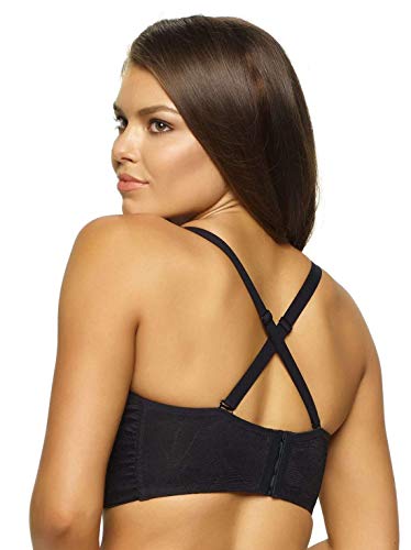 Felina Paramour Delightful Seamless Unlined Lace Bandeau | Bra | Support4