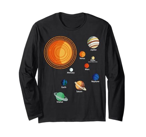 Astronomie Télescope Accessoires Cadeaux Chemise - télescope astrophysique planètes science astronomie Manche Longue