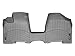 WeatherTech Custom Fit FloorLiners for Toyota Sienna - 1st Row - Over The Hump (463181), Grey