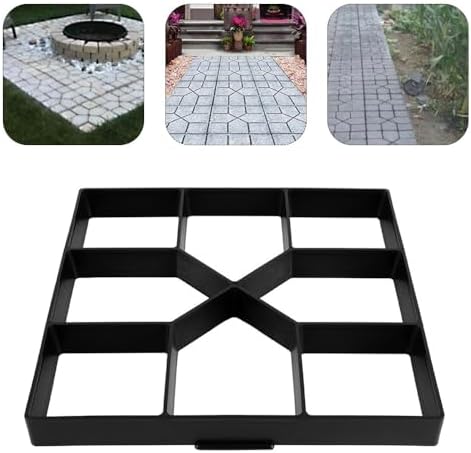 Forma Molde Calçada Jardim Bloquete Concreto Pedras - Easypiso (F...