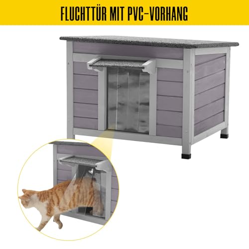 Aivituvin AIR12 Cat House Waterproof Feral Kitty Shelter Outdoor Indoor Rabbit Hutch thumb #1
