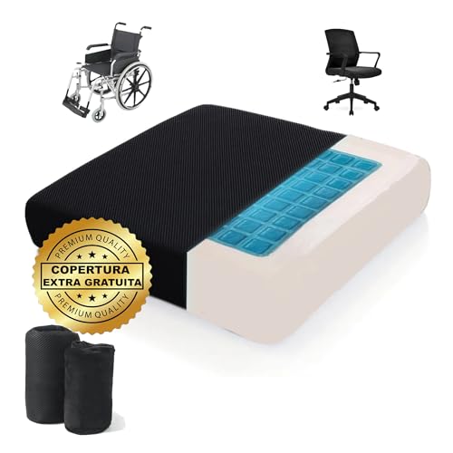 DaymandCare Cuscino Antidecubito Gel+Viscoelastico