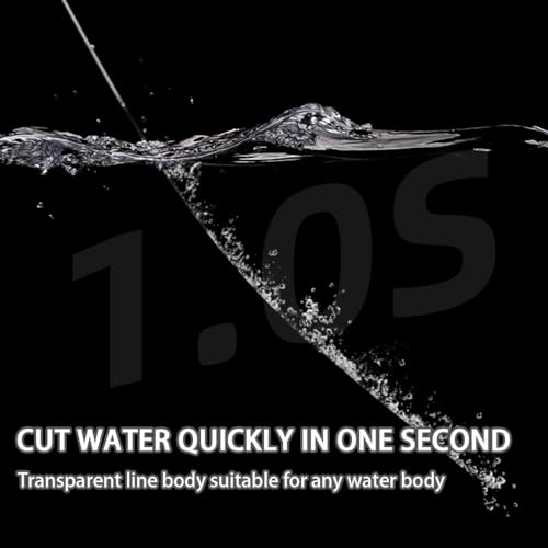 KINDOYO 100 mètres Fil de pêche transparent en nylon monofilament 0,26 mm - Invisible pour suspendre des décorations, travaux manuels – vue 4