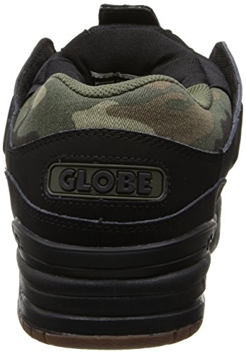 Image of Globe Mens Fusion Skate Shoes, Black /Camo, 5 M US