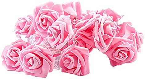 Rose Flower String Valentine’s Day Lights, String Lights Set for Out of doors Indoor Décor, Valentines Day, Wedding ceremony, Halloween, Christmas Bushes, Vacation Lighting Decorations Valentine’s Day Romantic Items