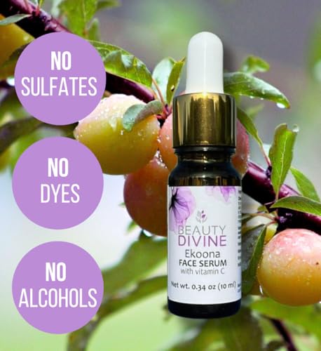 Beauty Divine Face Serum with Vitamin C – Kakadu Plum Seed Oil – Lightweight, Fast-Absorbing Formula for Radiant Skin