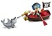 Pinypon Action- Bote pirata con 2 figuras para niños y niñas a...
