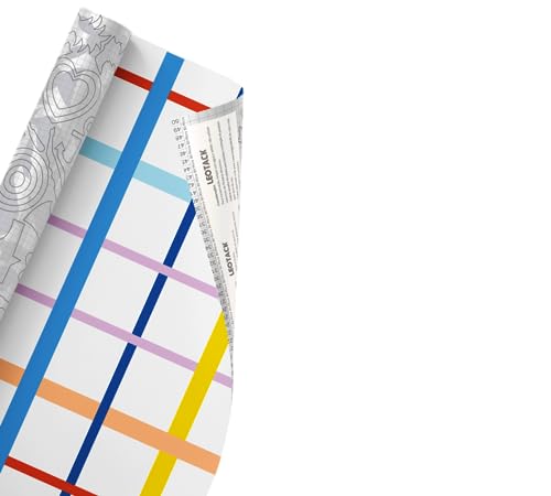 Leotack Xadrez Kids 45cmx10m 80 Mic Rolo Leoarte