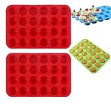 Facile à nettoyer : ce moule à muffins en silicone passe au lave-vaisselle, il suffit de le laver avec de l'eau et il sera aussi propre que neuf.