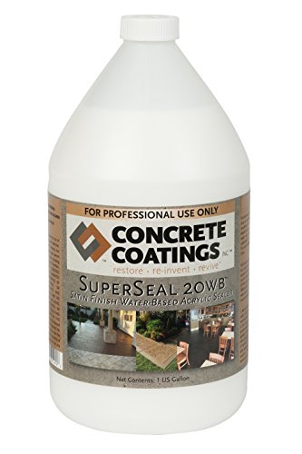 CC Concrete Coatings SuperSeal 20WB - Water Base Acrylic Sealer, ...