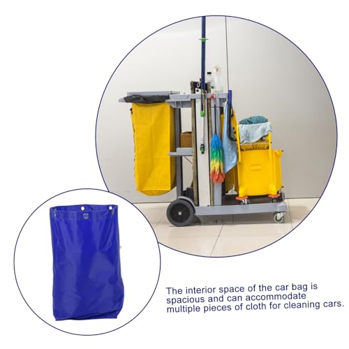 CIYODO Janitorial Bag Großes Fassungsvermögen Aus Canvas Reinigungstasche Für Hausmeister Robuste Und Langlebige Reinigungswagen Tasche Für Professionelles Und Privates Cleaning