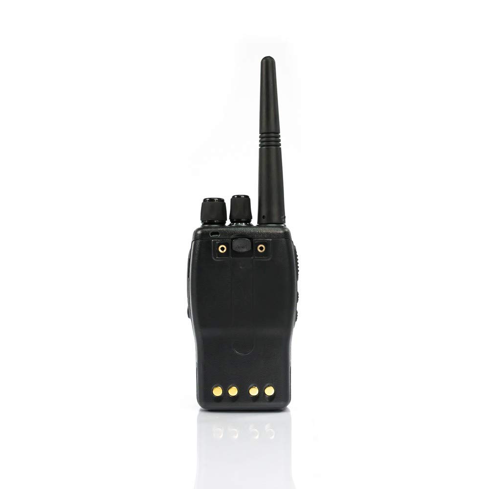 Midland G11V Radio Ricetrasmittente Walkie Talkie con Banda Pmr446 - 1 Ricetrasmettitore, Pacco Batteria Ricaricabile, Caricabatterie con Adattatore da Muro e Aggancio Cintura, Audio Chiaro e Potente, Nero
