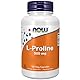 Now Foods L-Proline, 500mg, 120 vegane Kapseln, Aminosäure, Laborgeprüft, Glutenfrei, Vegetarisch, Sojafrei, ohne Gentechnik