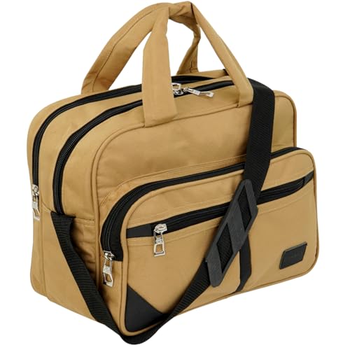 Image of DAHSHA Stylish Nylon Small Sling Cross Body Travel Bag for Business Office Messenger One Side Shoulder Carry Handbag Bag For Men & Women (35 x 18 x 25 Cm)