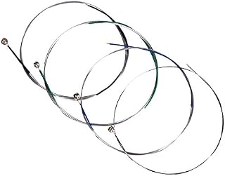 AmazonBasics Violin Strings - Nickel-Silver Wound