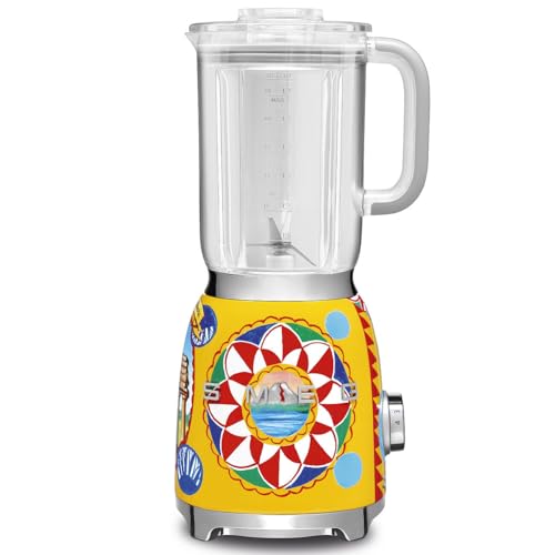 Smeg Batidora de cocina de 1,5 L, 800 W, multicolor (BLF01DGEU)