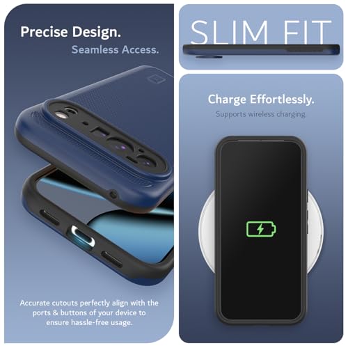 Image of TUDIA MergeGrip Magsafe Compatible for Pixel 10 Pro XL Case - Indigo Blue