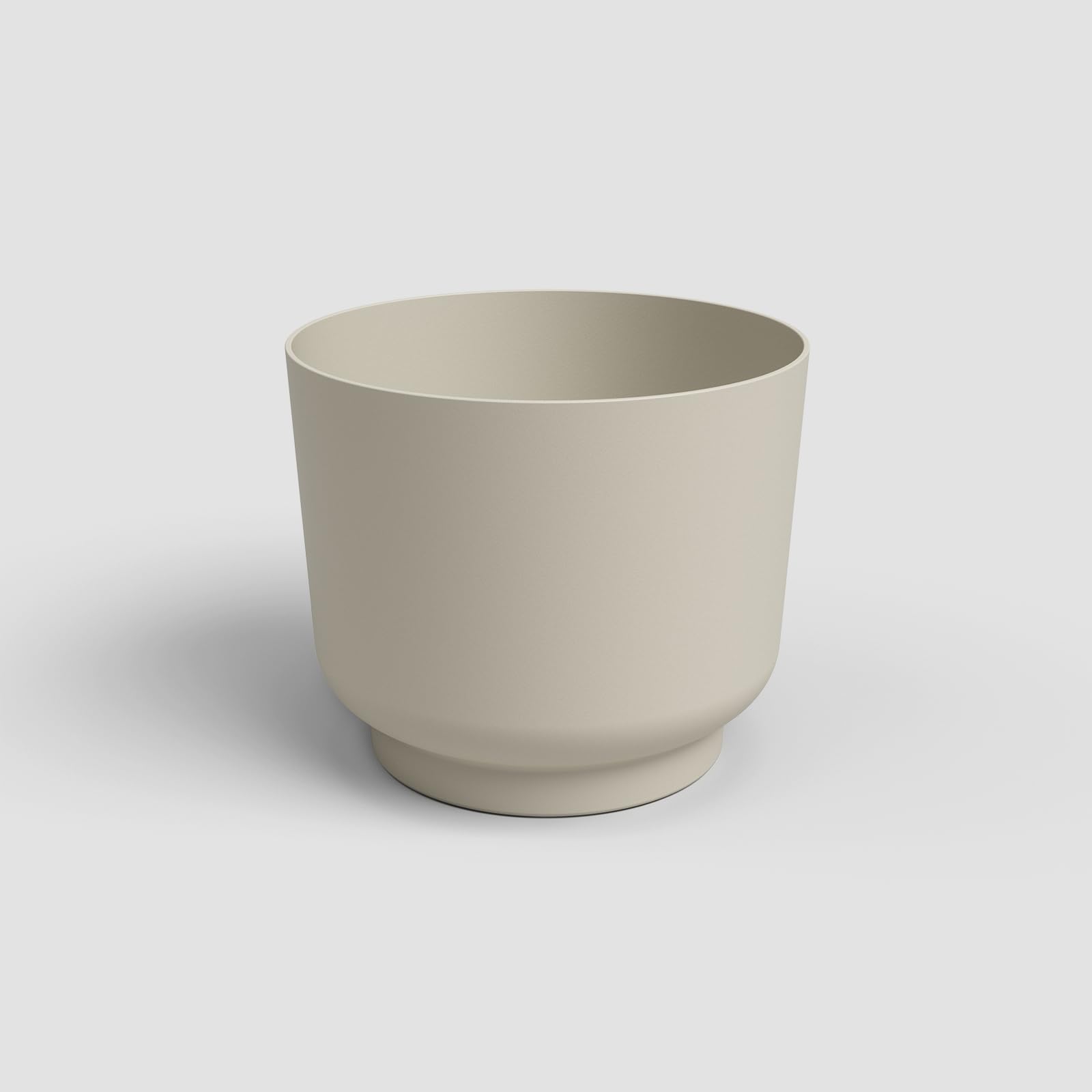 ARTEVASI Pot De Fleurs Rond CAPRI LARGE - Plastique - Réservoir D'eau