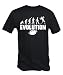 Produktbild 6TN Herren Evolution des American Football T-Shirt - Schwarz, XX-Large